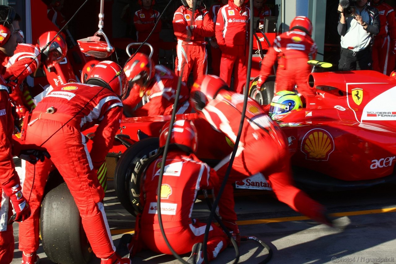 GP AUSTRALIA, 27.03.2011- Gara, Felipe Massa (BRA), Ferrari, F-150 Italia 
