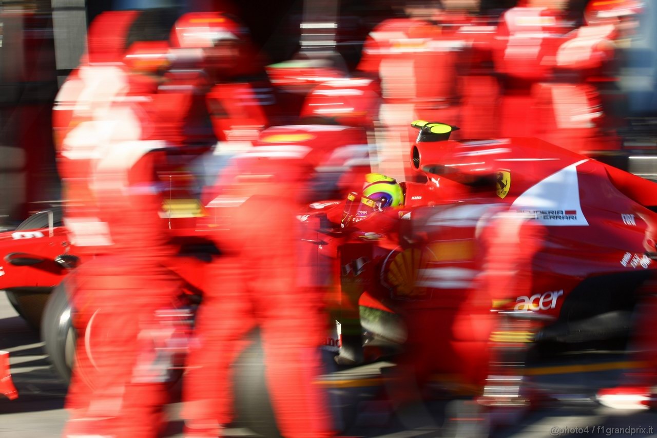 GP AUSTRALIA, 27.03.2011- Gara, Felipe Massa (BRA), Ferrari, F-150 Italia 