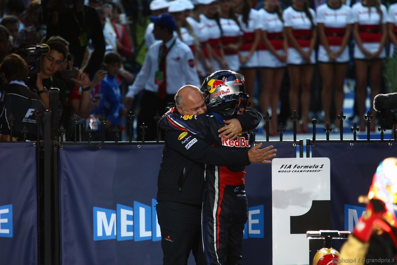 GP AUSTRALIA, 27.03.2011- Gara, Sebastian Vettel (GER), Red Bull Racing, RB7 vincitore 