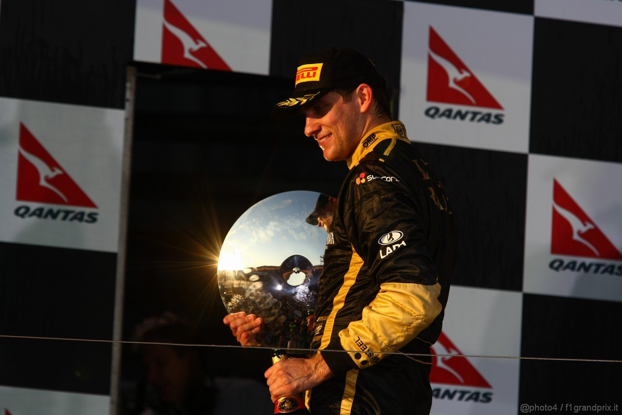 GP AUSTRALIA, 27.03.2011- Gara, Vitaly Petrov (RUS), Lotus Renault GP, R31 terzo 