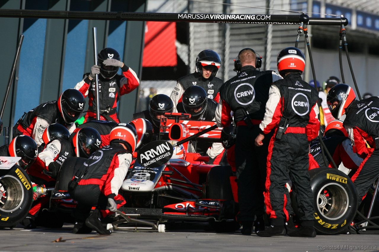 GP AUSTRALIA, 27.03.2011- Gara, Timo Glock (GER), Marussia Virgin Racing VR-02 