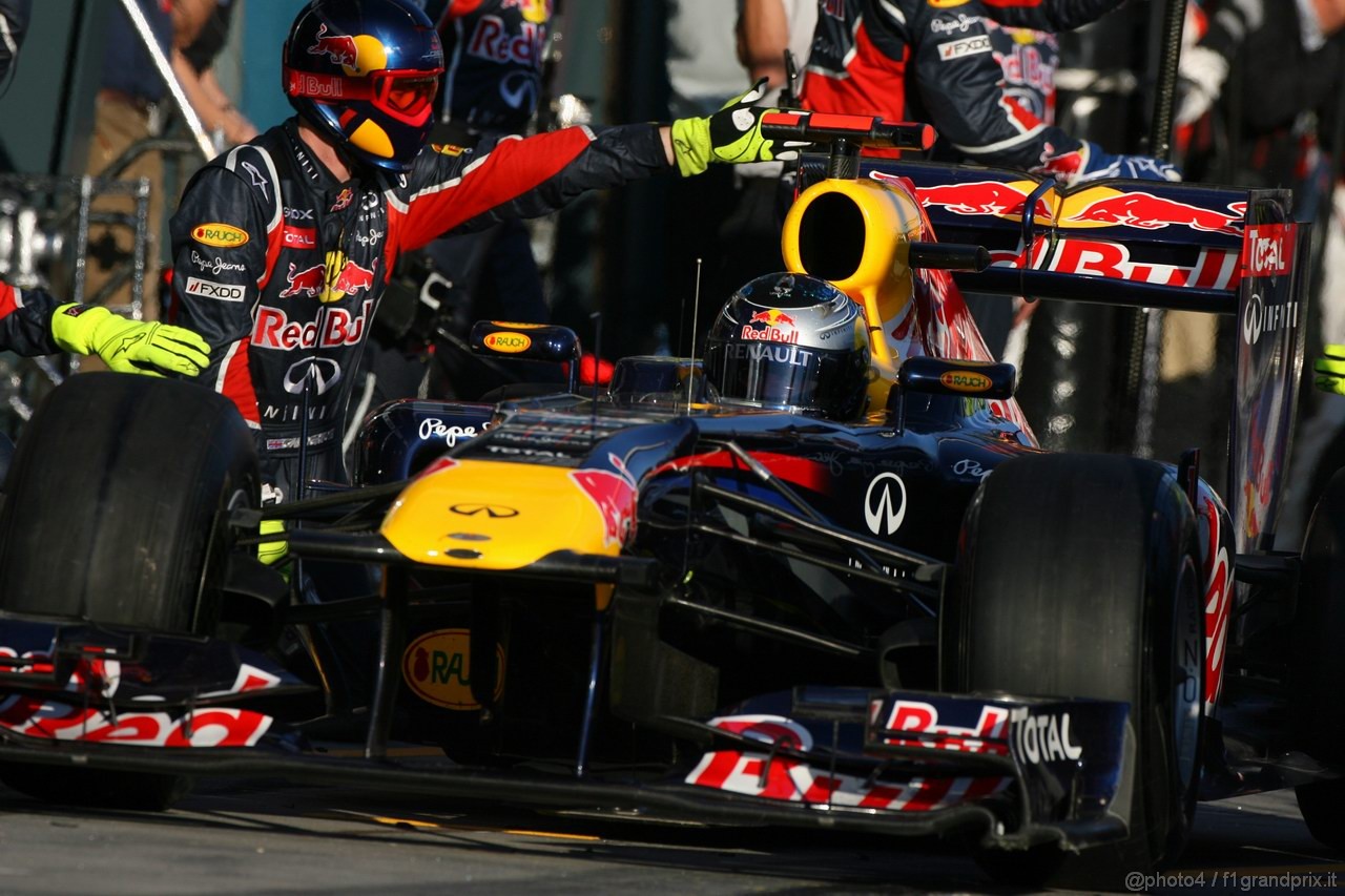 GP AUSTRALIA, 27.03.2011- Gara, Sebastian Vettel (GER), Red Bull Racing, RB7 