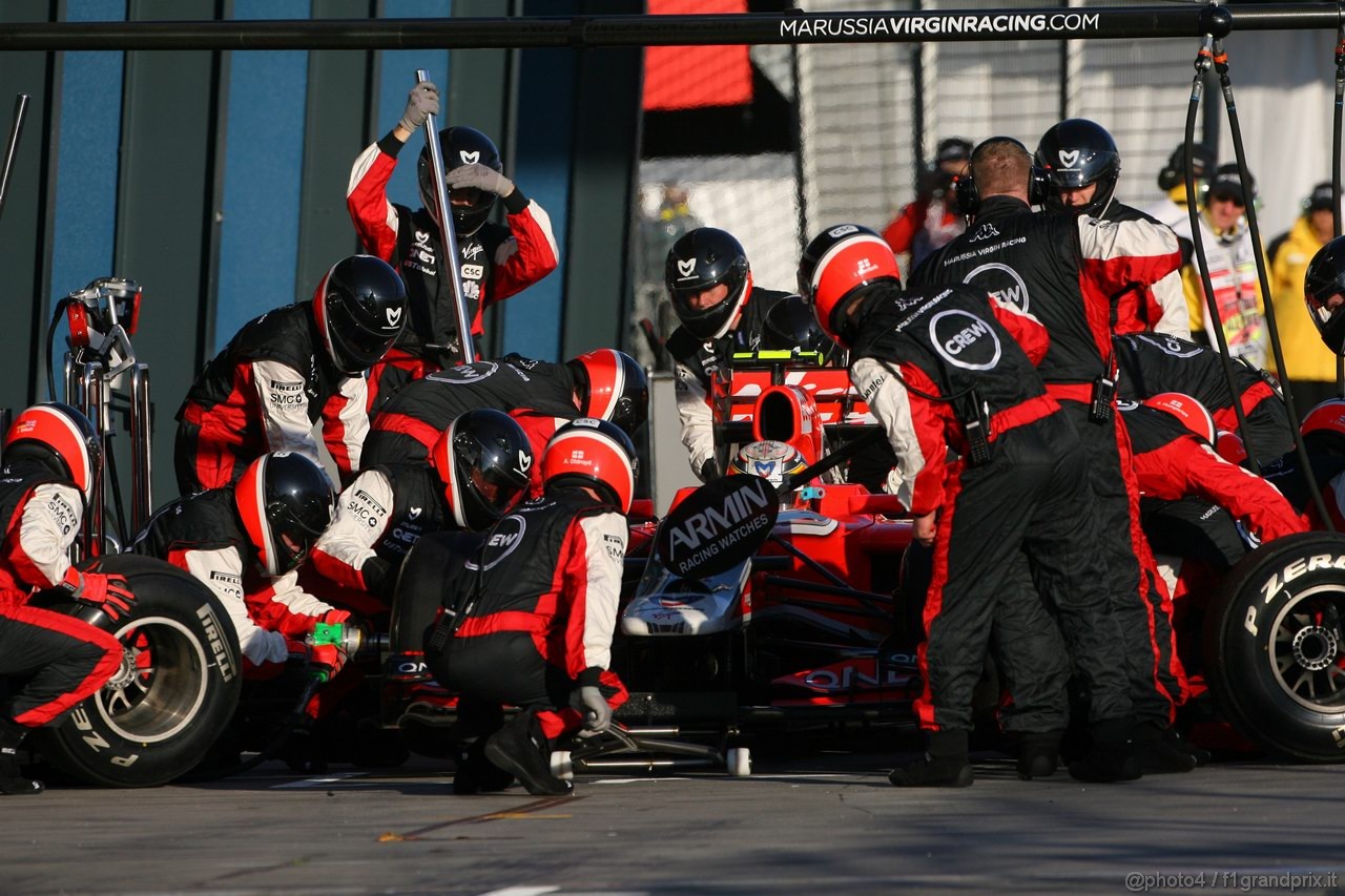 GP AUSTRALIA, 27.03.2011- Gara, Jerome D'Ambrosio (BEL), Marussia Virgin Racing VR-02 