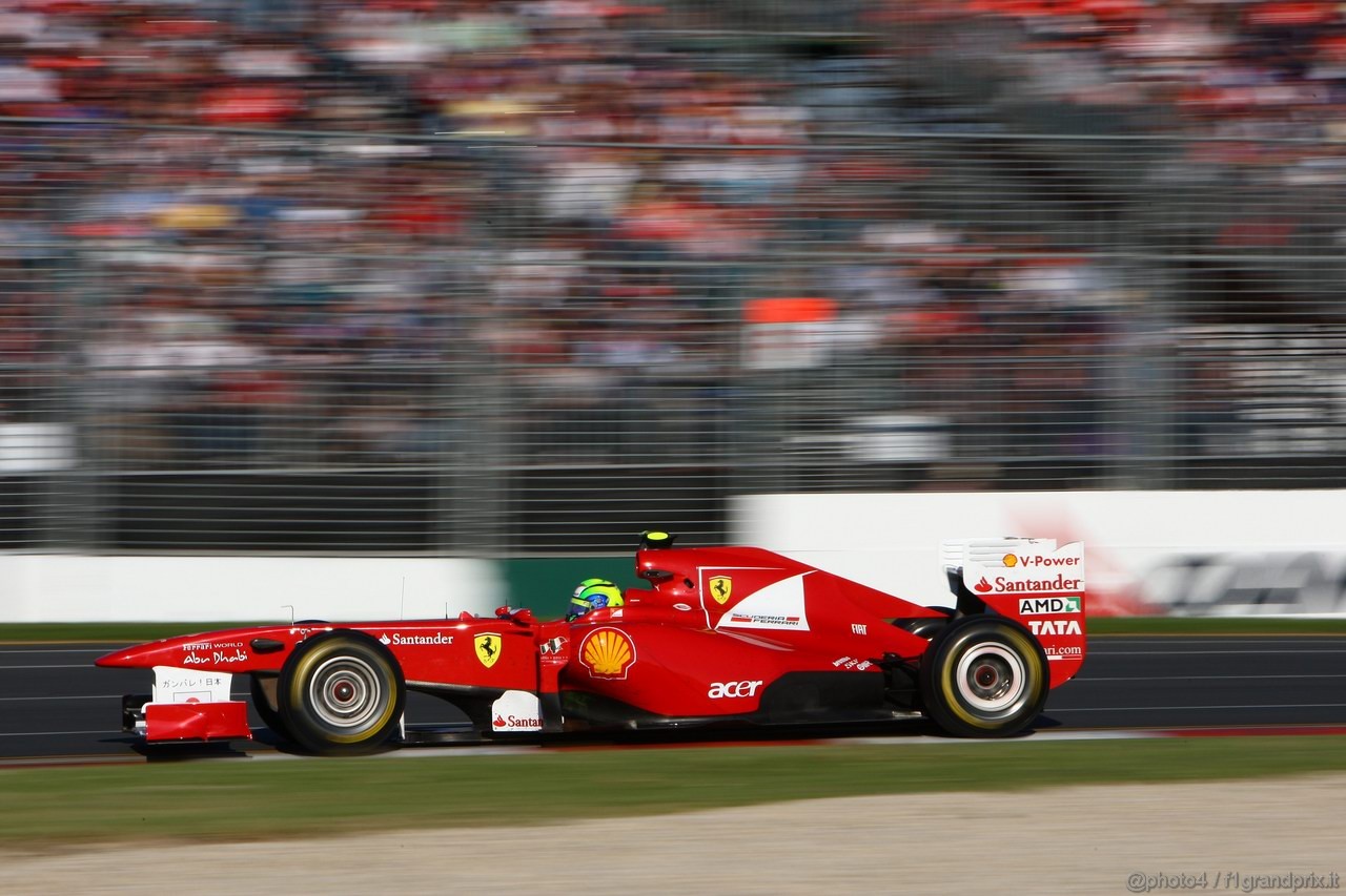 GP AUSTRALIA, 27.03.2011- Gara, Felipe Massa (BRA), Ferrari, F-150 Italia 