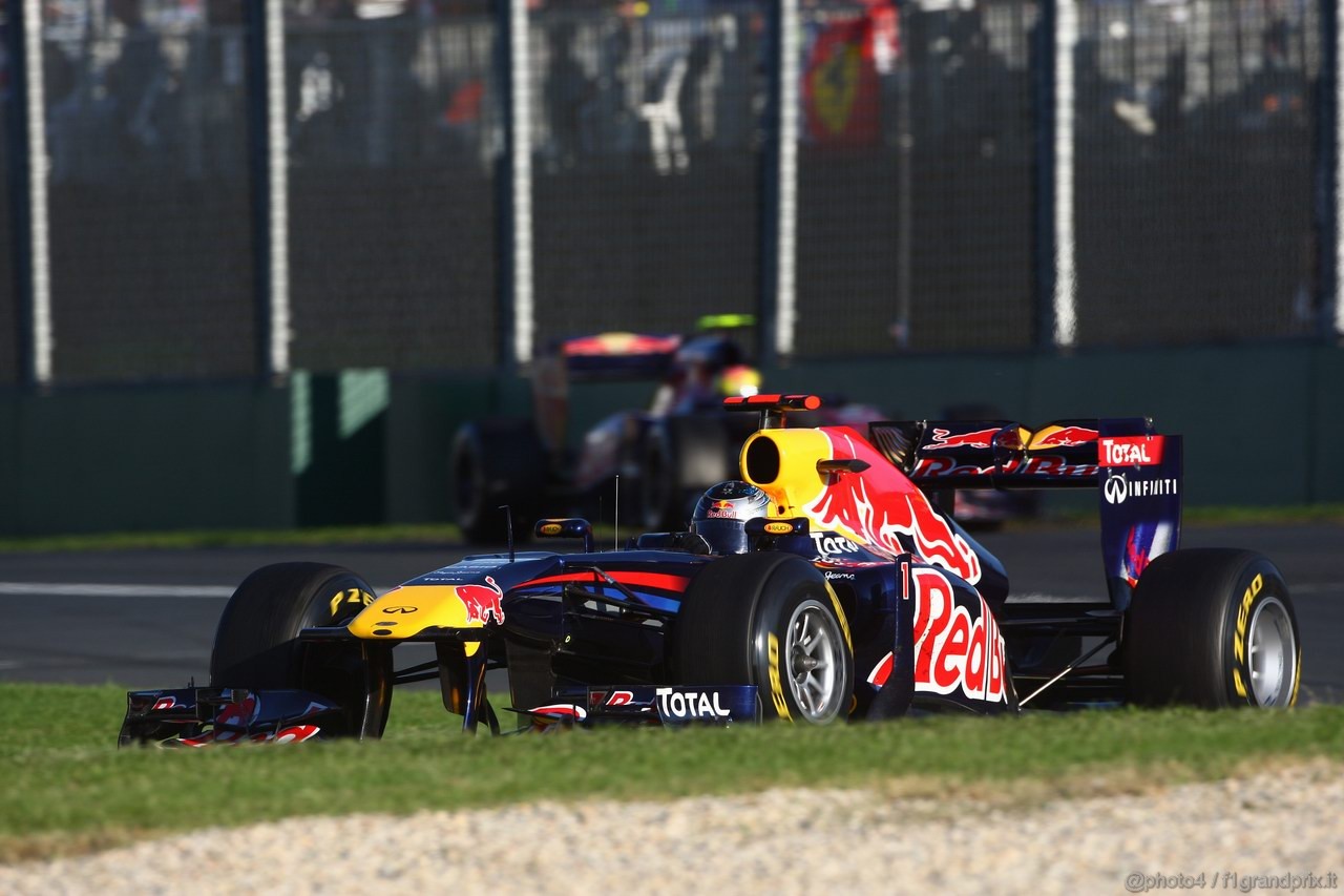 GP AUSTRALIA, 27.03.2011- Gara, Sebastian Vettel (GER), Red Bull Racing, RB7 
