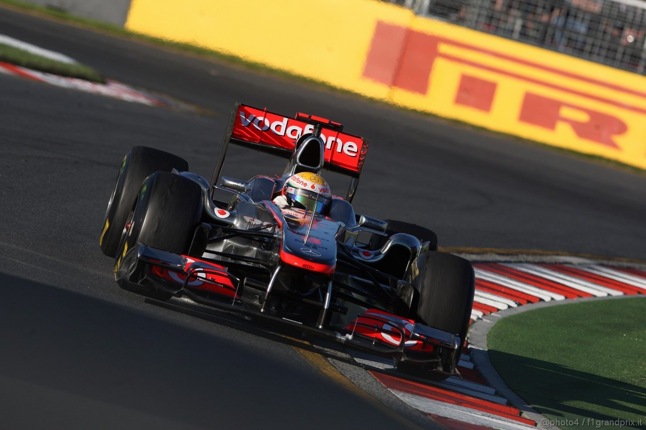 GP AUSTRALIA, 27.03.2011- Gara, Lewis Hamilton (GBR), McLaren  Mercedes, MP4-26 