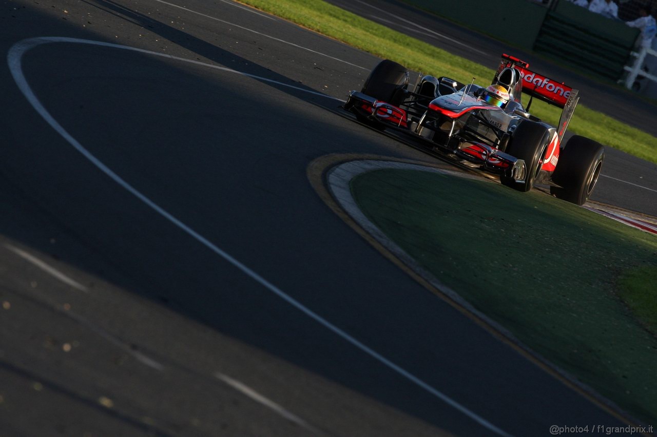 GP AUSTRALIA, 27.03.2011- Gara, Lewis Hamilton (GBR), McLaren  Mercedes, MP4-26 