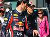 GP AUSTRALIA, 27.03.2011- Mark Webber (AUS), Red Bull Racing, RB7 e Michael Schumacher (GER), Mercedes GP Petronas F1 Team, MGP W02 