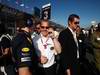 GP AUSTRALIA, 27.03.2011- Gara, Christian Horner (GBR), Red Bull Racing, Sporting Director e Johnny Herbert (GBR)