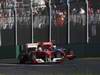 GP AUSTRALIA, 27.03.2011- Gara, Felipe Massa (BRA), Ferrari, F-150 Italia e Jenson Button (GBR), McLaren  Mercedes, MP4-26 
