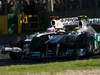 GP AUSTRALIA, 27.03.2011- Gara, Rubens Barrichello (BRA), Williams FW33 e Nico Rosberg (GER), Mercedes GP Petronas F1 Team, MGP W02 