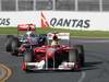 GP AUSTRALIA, 27.03.2011- Gara, Felipe Massa (BRA), Ferrari, F-150 Italia davanti a Jenson Button (GBR), McLaren  Mercedes, MP4-26 
