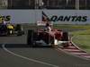 GP AUSTRALIA, 27.03.2011- Gara, Fernando Alonso (ESP), Ferrari, F-150 Italia davanti a Mark Webber (AUS), Red Bull Racing, RB7 
