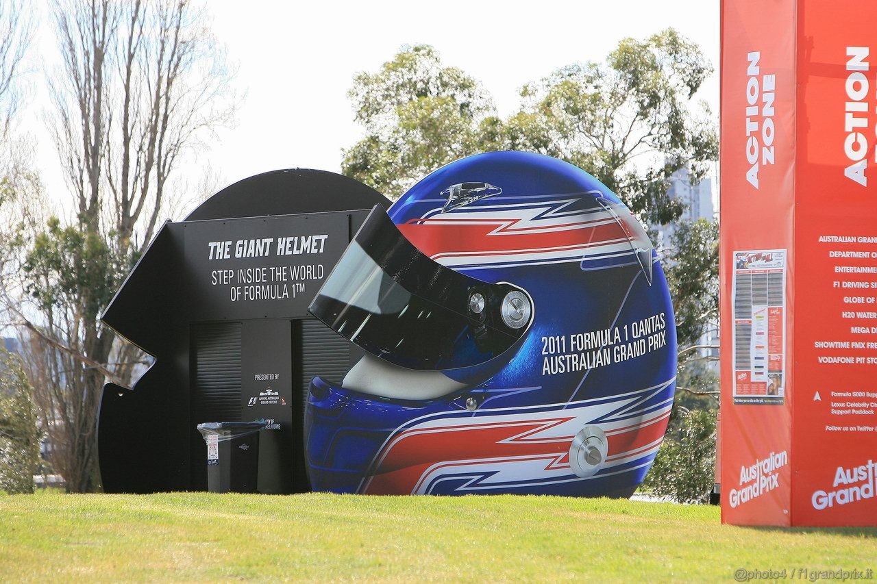 GP AUSTRALIA, 24.03.2011- Atmosphere