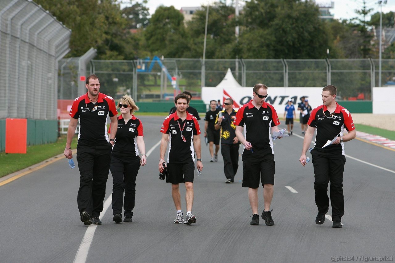 GP AUSTRALIA, 24.03.2011- Jerome D'Ambrosio (BEL), Marussia Virgin Racing VR-02 