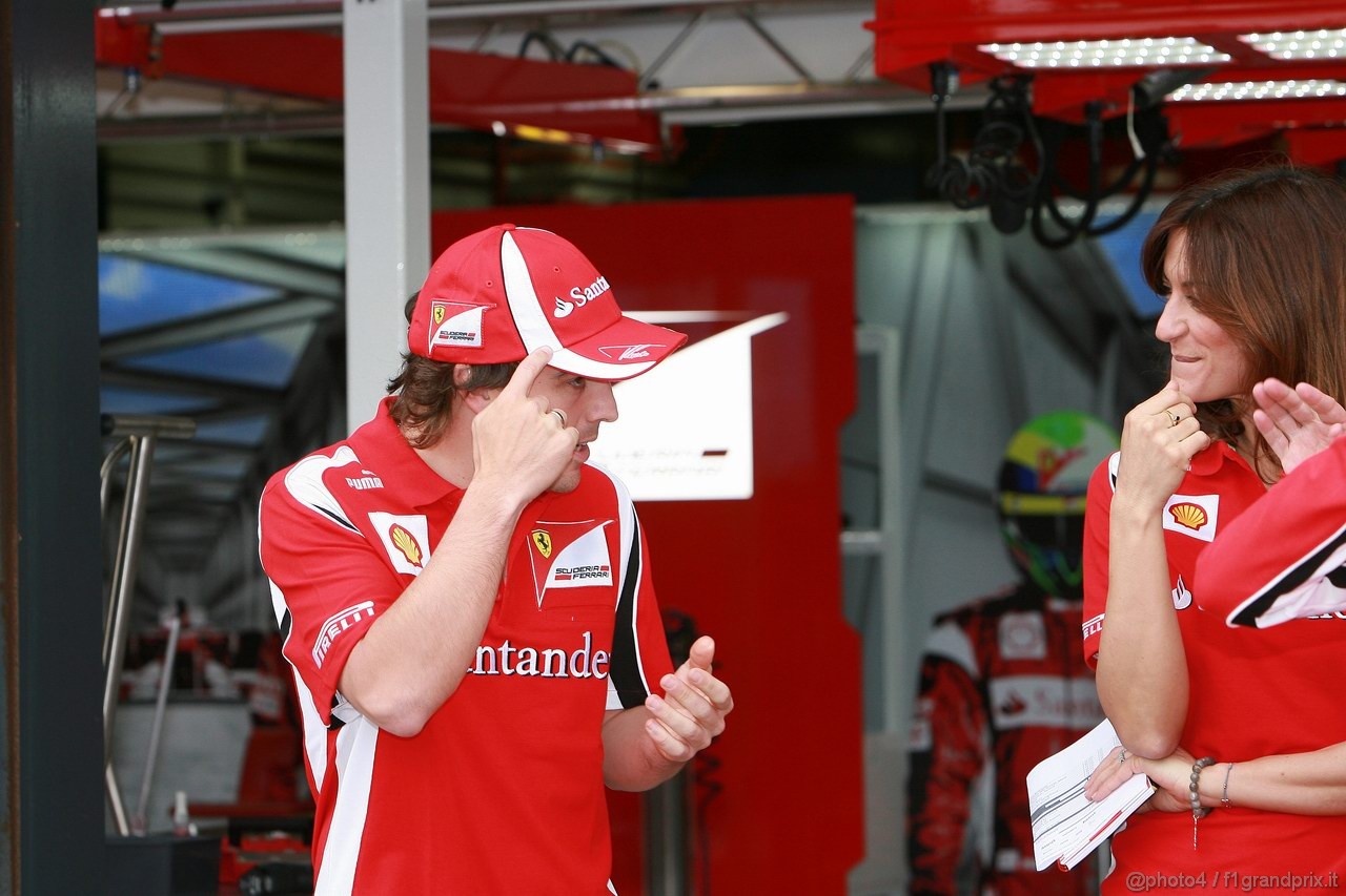 GP AUSTRALIA, 24.03.2011- Fernando Alonso (ESP), Ferrari, F-150 Italia 