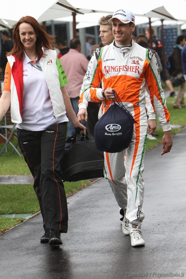 GP AUSTRALIA, 24.03.2011- Adrian Sutil (GER), Force India F1 Team, VJM04 