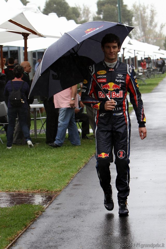 GP AUSTRALIA, 24.03.2011- Mark Webber (AUS), Red Bull Racing, RB7 