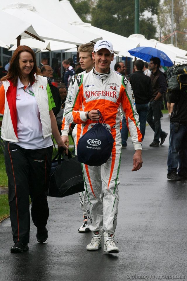 GP AUSTRALIA, 24.03.2011- Adrian Sutil (GER), Force India F1 Team, VJM04 