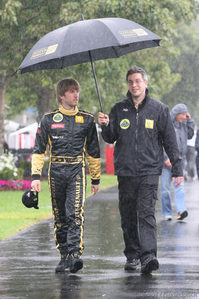 GP AUSTRALIA, 24.03.2011- Nick Heidfeld (GER) Lotus Renault GP R31  