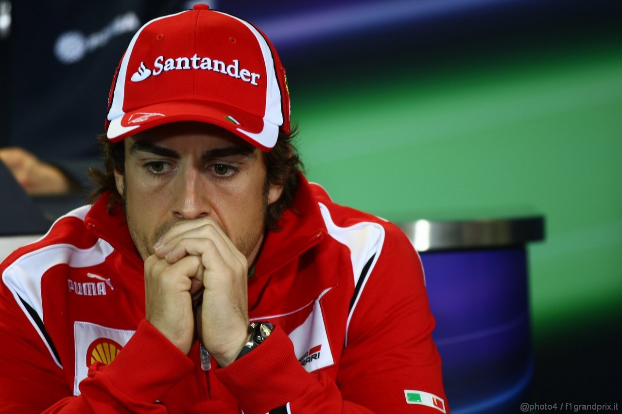 GP AUSTRALIA, 24.03.2011- Conferenza Stampa, Fernando Alonso (ESP), Ferrari, F-150 Italia 