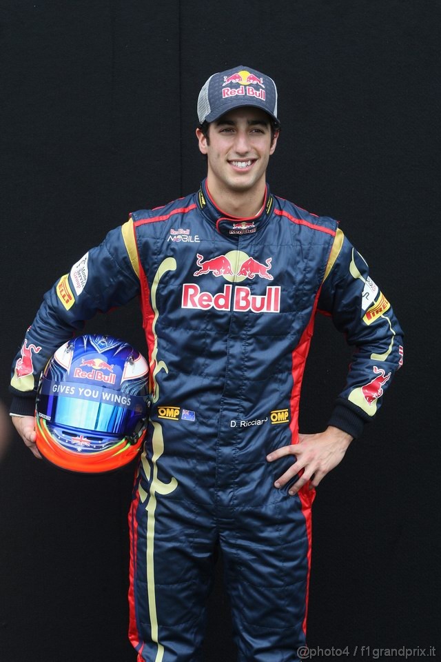 GP AUSTRALIA, 24.03.2011- Daniel Ricciardo (AUS), Test Driver Scuderia Toro Rosso, STR6 