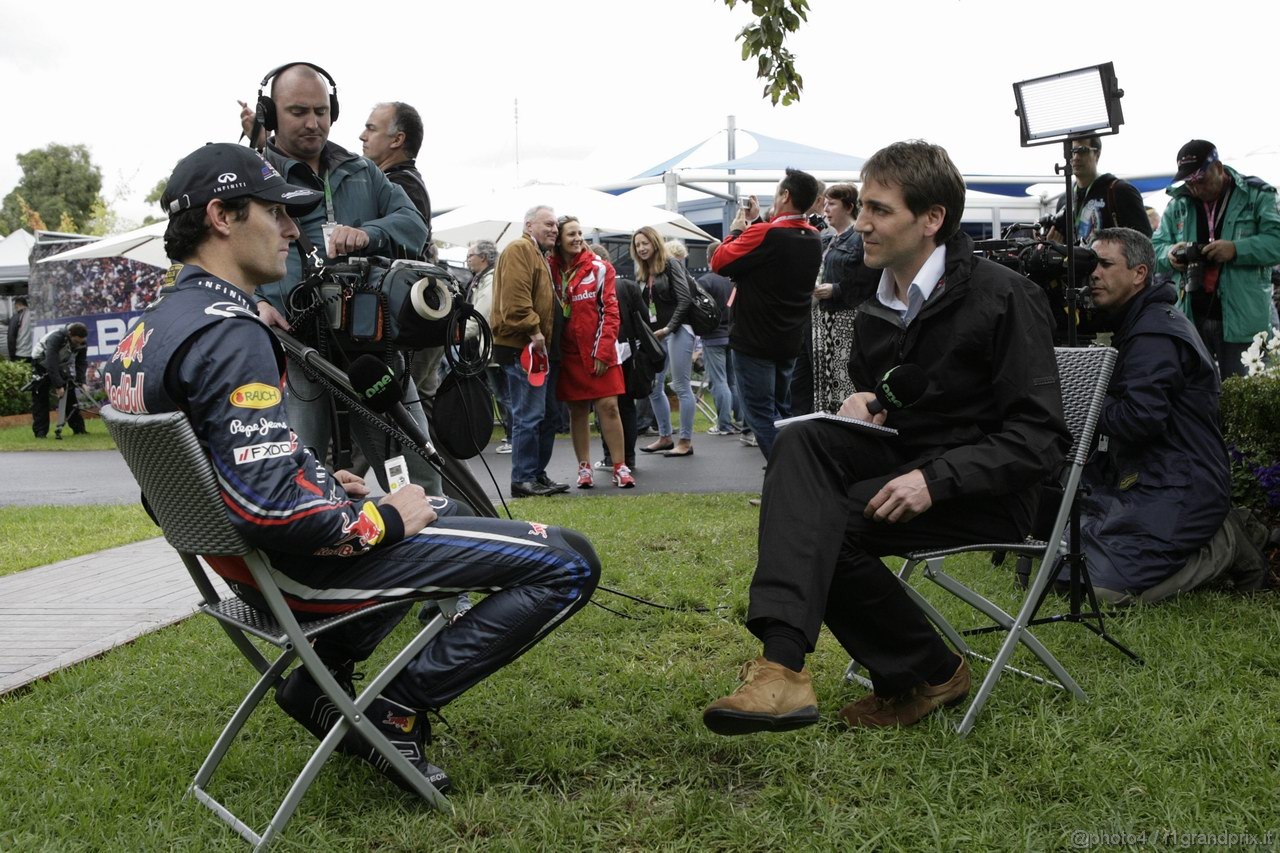 GP AUSTRALIA, 24.03.2011- Mark Webber (AUS), Red Bull Racing, RB7 