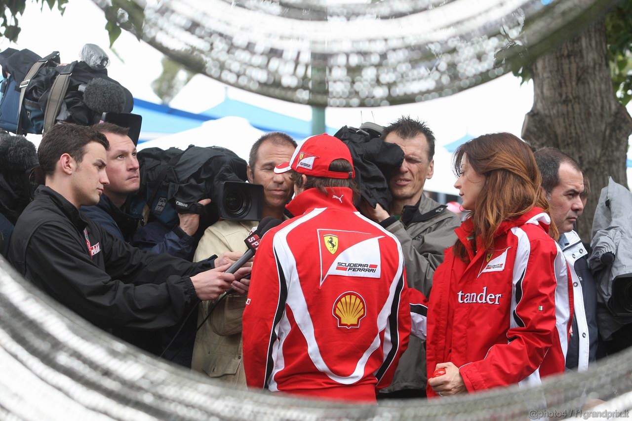 GP AUSTRALIA, 24.03.2011- Fernando Alonso (ESP), Ferrari, F-150 Italia 