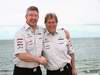 GP AUSTRALIA, 24.03.2011- Norbert Haug (GER), Motorsport chief  e Ross Brawn (GBR), Team Principal, Mercedes GP 
