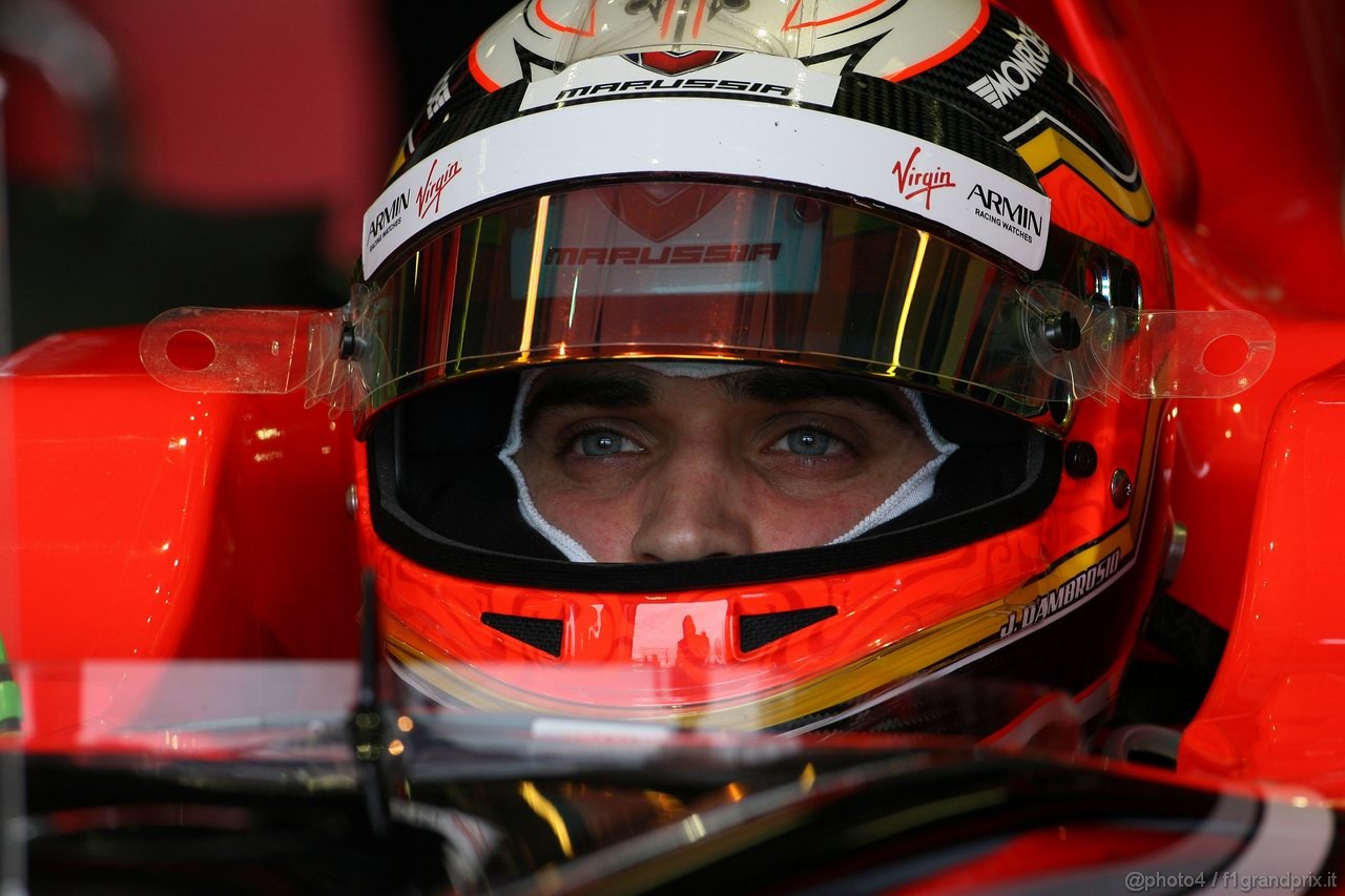 GP AUSTRALIA, 26.03.2011- Prove Libere 3, Sabato, Jerome D'Ambrosio (BEL), Marussia Virgin Racing VR-02 