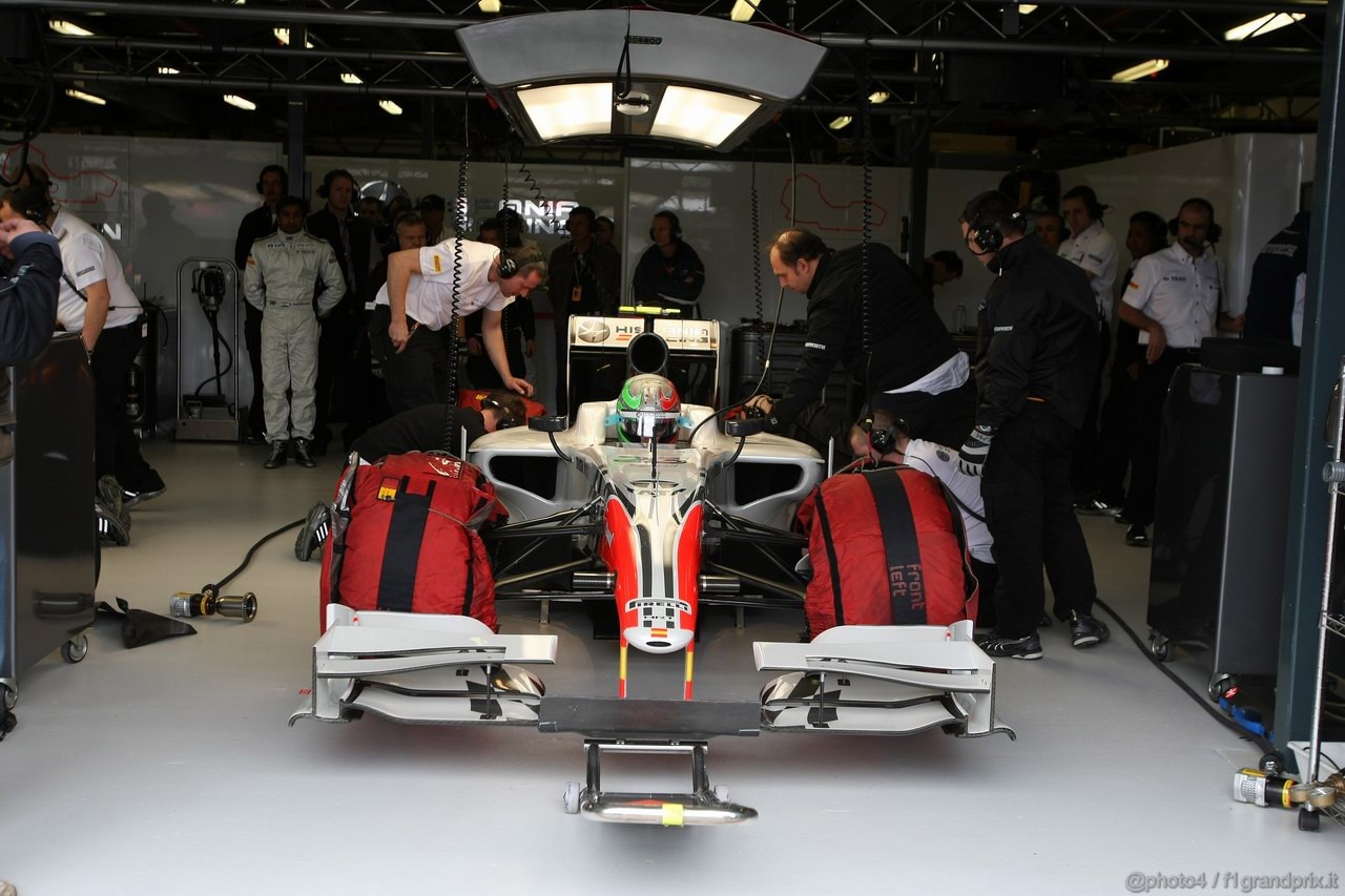 GP AUSTRALIA, 26.03.2011- Prove Libere 3, Sabato, Vitantonio Liuzzi (ITA), Hispania Racing F1 Team, HRT  