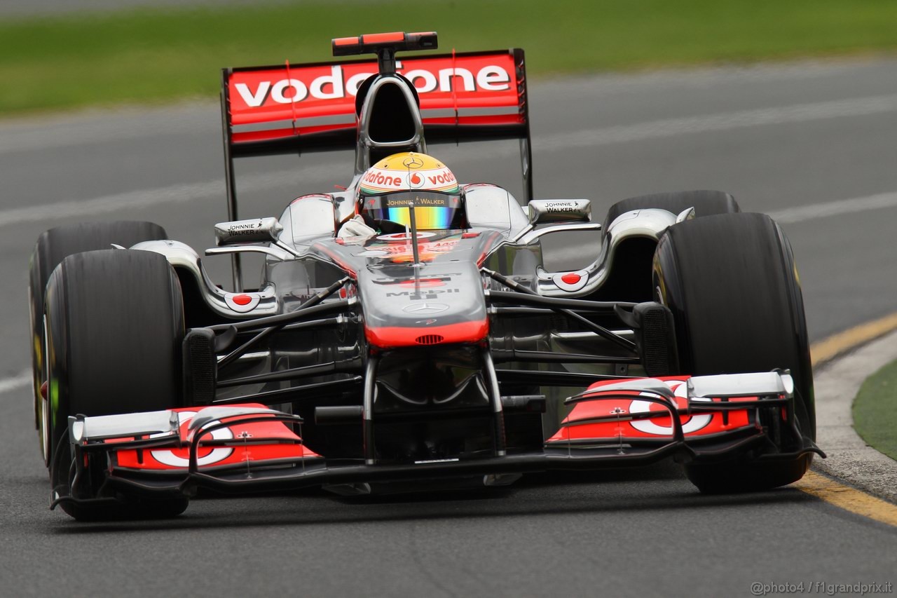 GP AUSTRALIA, 26.03.2011- Prove Libere 3, Sabato, Lewis Hamilton (GBR), McLaren  Mercedes, MP4-26 