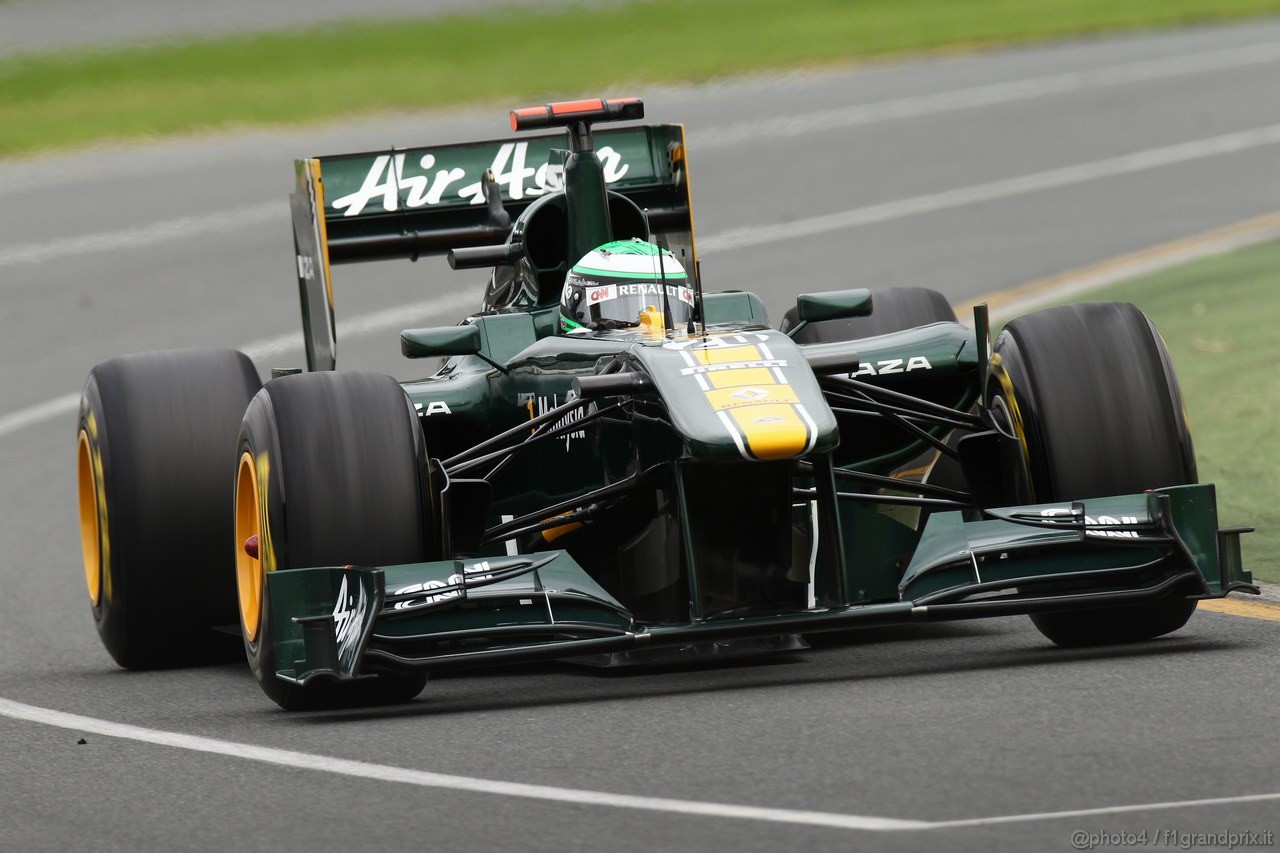 GP AUSTRALIA, 26.03.2011- Prove Libere 3, Sabato, Heikki Kovalainen (FIN), Team Lotus, TL11 