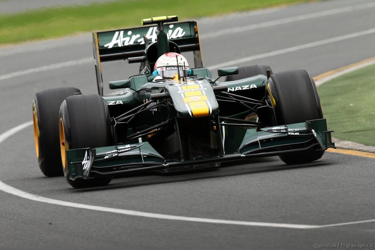GP AUSTRALIA, 26.03.2011- Prove Libere 3, Sabato, Jarno Trulli (ITA), Team Lotus, TL11 