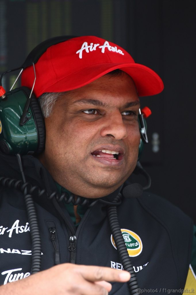 GP AUSTRALIA, 26.03.2011- Prove Libere 3, Sabato, Tony Fernandes, Team Lotus, Team Principal 