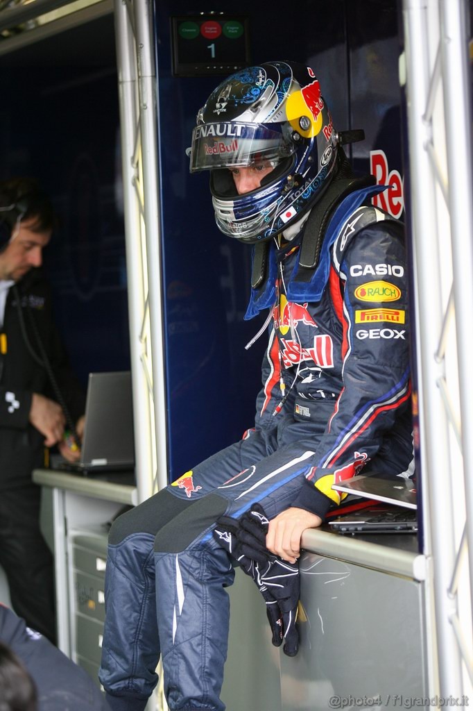 GP AUSTRALIA, 26.03.2011- Prove Libere 3, Sabato, Sebastian Vettel (GER), Red Bull Racing, RB7 