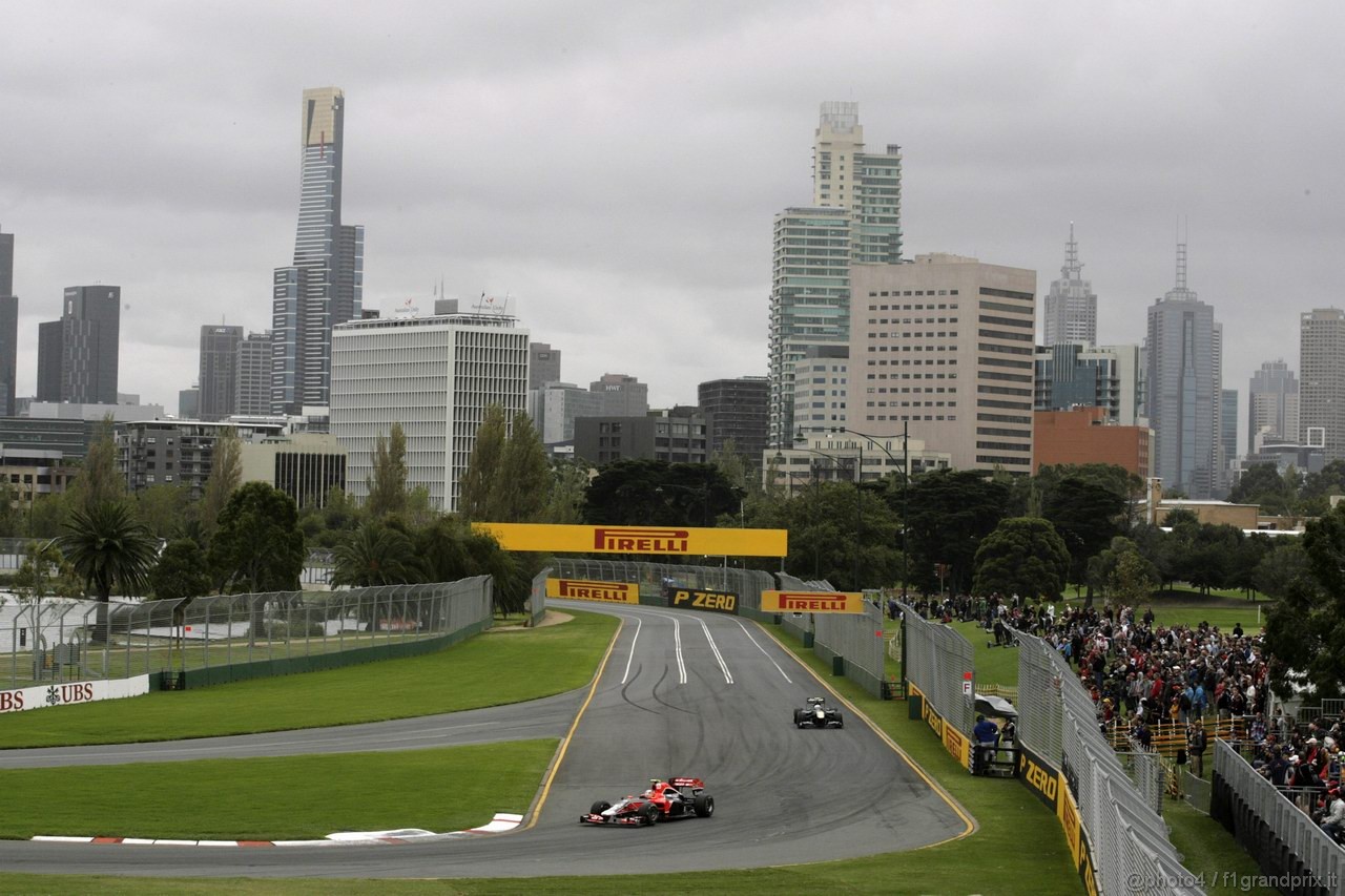 GP AUSTRALIA, 26.03.2011- Prove Libere 3, Sabato, Jerome D'Ambrosio (BEL), Marussia Virgin Racing VR-02 
