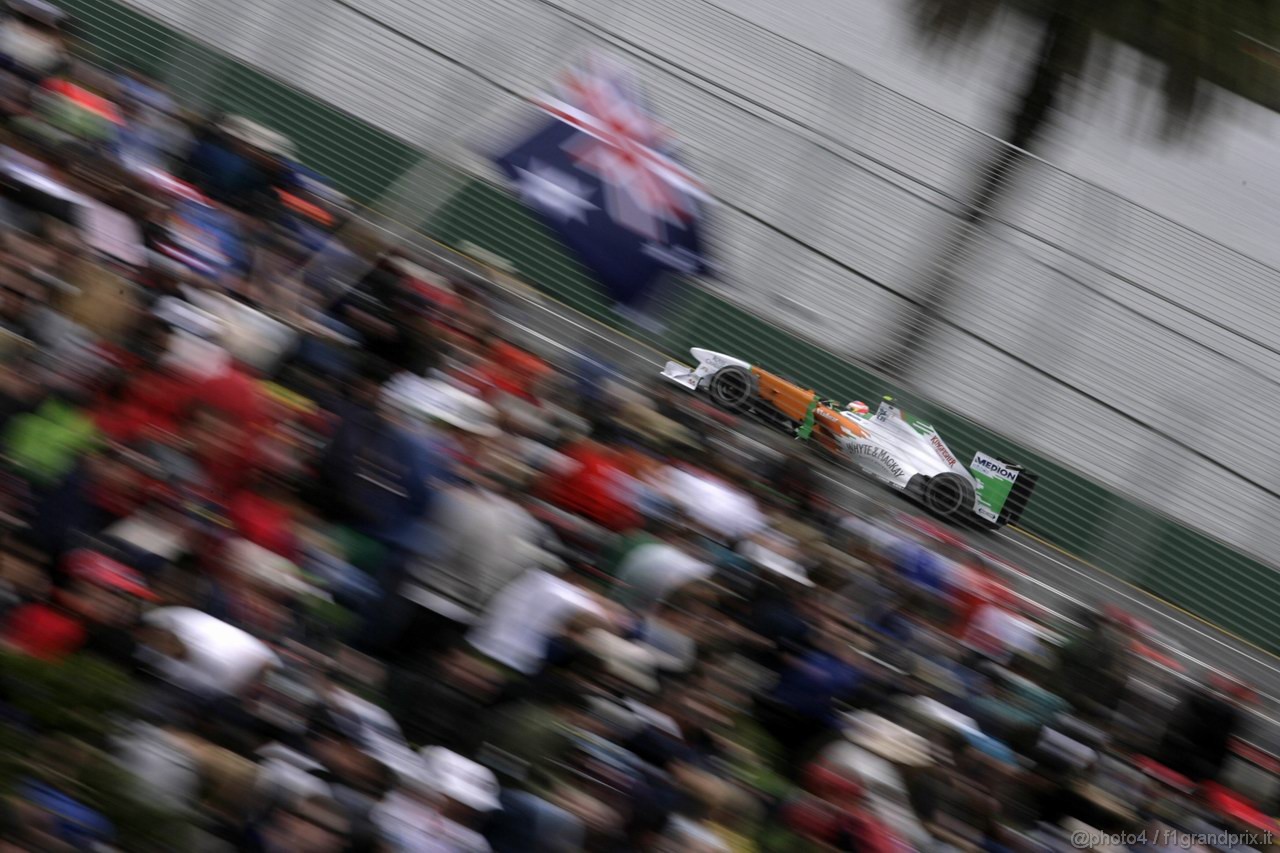 GP AUSTRALIA, 26.03.2011- Prove Libere 3, Sabato, Paul di Resta (GBR) Force India VJM04 