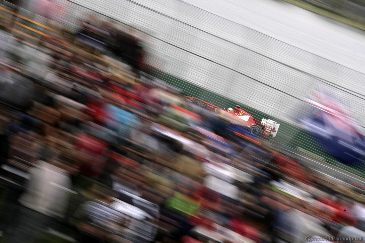 GP AUSTRALIA, 26.03.2011- Prove Libere 3, Sabato, Fernando Alonso (ESP), Ferrari, F-150 Italia 