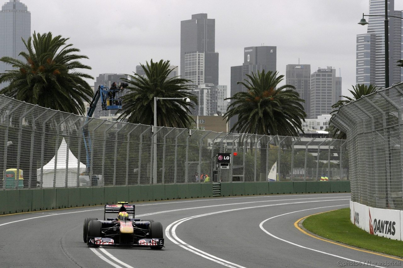 GP AUSTRALIA, 26.03.2011- Prove Libere 3, Sabato, Jaime Alguersuari (SPA), Scuderia Toro Rosso, STR6 