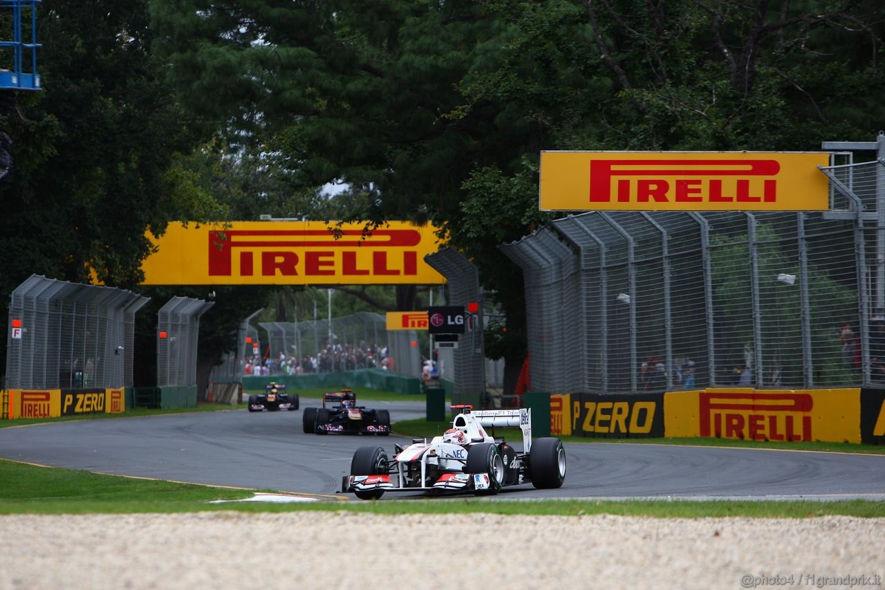 GP AUSTRALIA, 26.03.2011- Prove Libere 3, Sabato, Kamui Kobayashi (JAP), Sauber F1 Team C30 