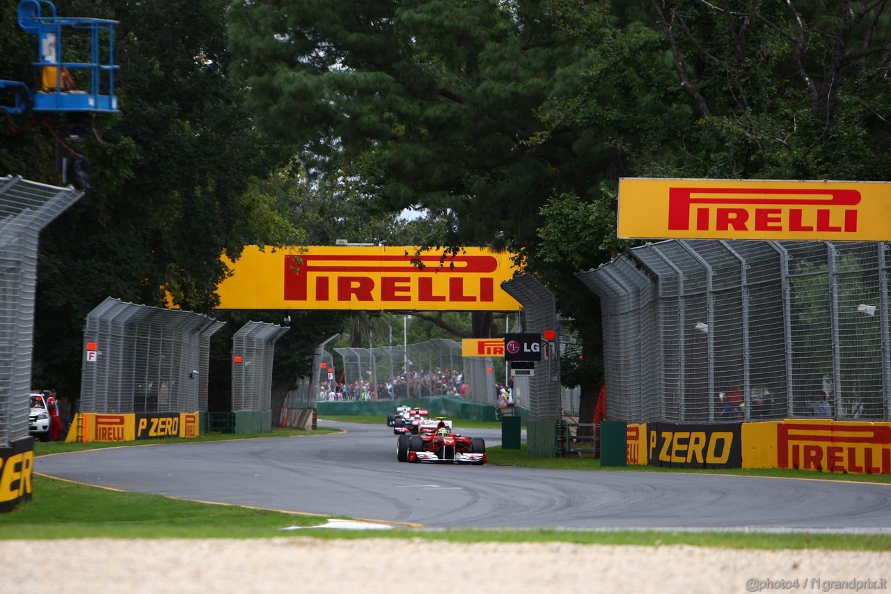 GP AUSTRALIA, 26.03.2011- Prove Libere 3, Sabato, Felipe Massa (BRA), Ferrari, F-150 Italia 