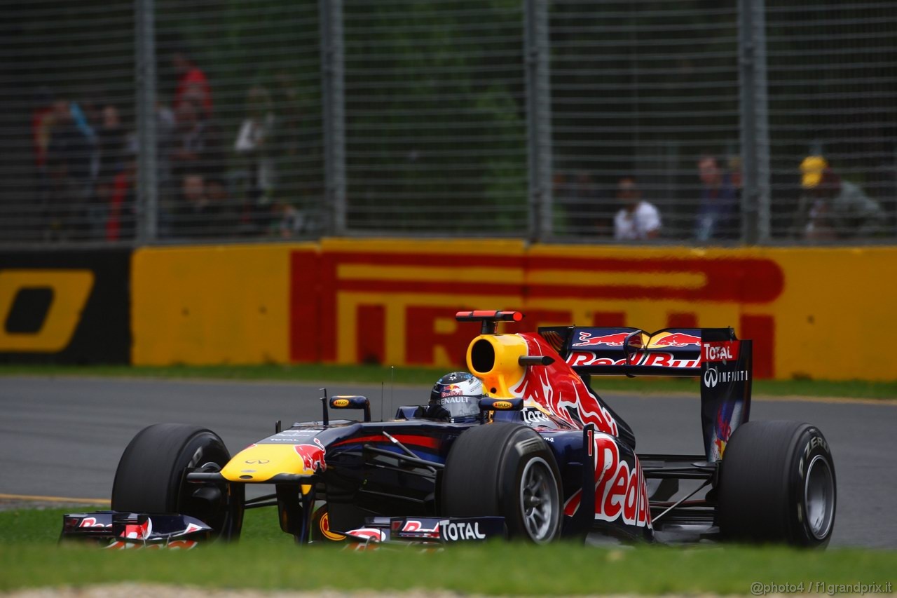 GP AUSTRALIA, 26.03.2011- Prove Libere 3, Sabato, Sebastian Vettel (GER), Red Bull Racing, RB7 