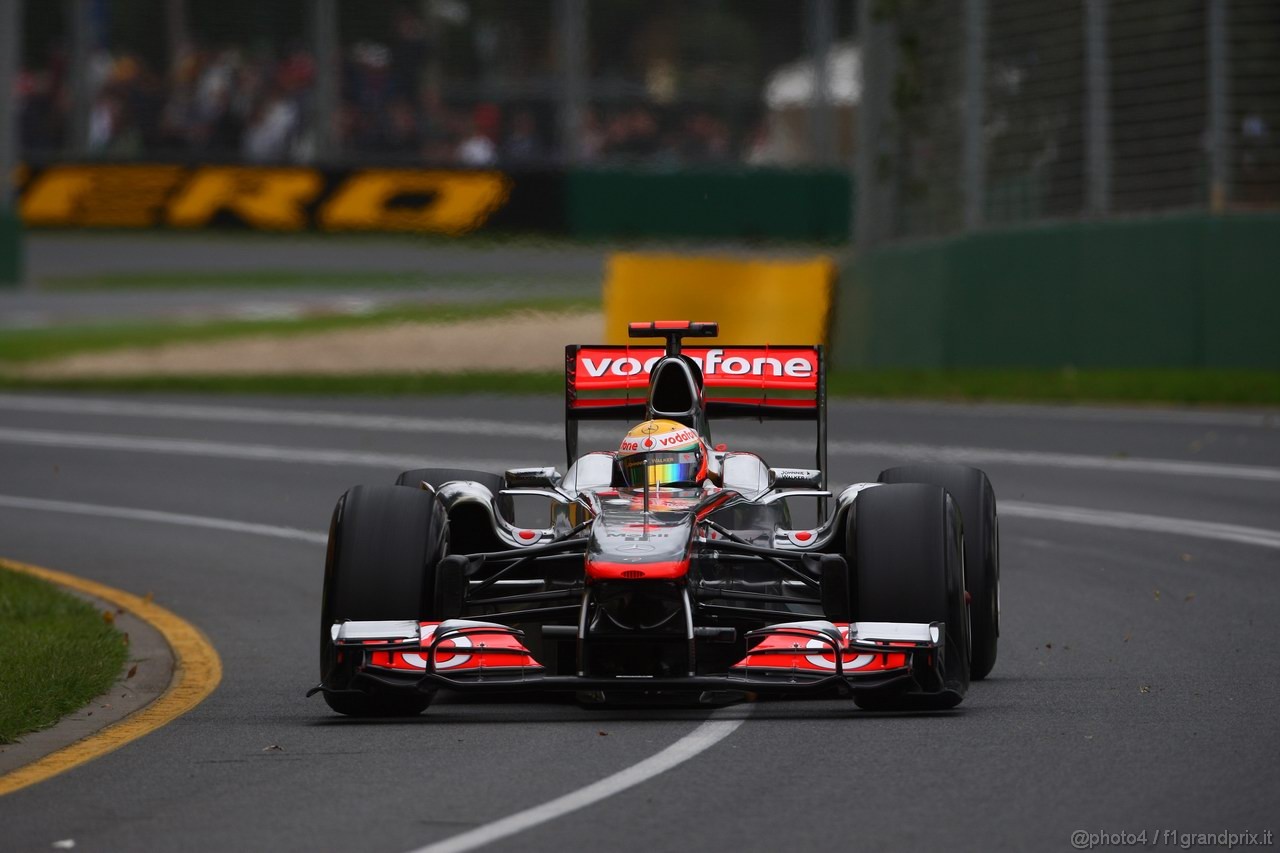 GP AUSTRALIA, 26.03.2011- Prove Libere 3, Sabato, Lewis Hamilton (GBR), McLaren  Mercedes, MP4-26 