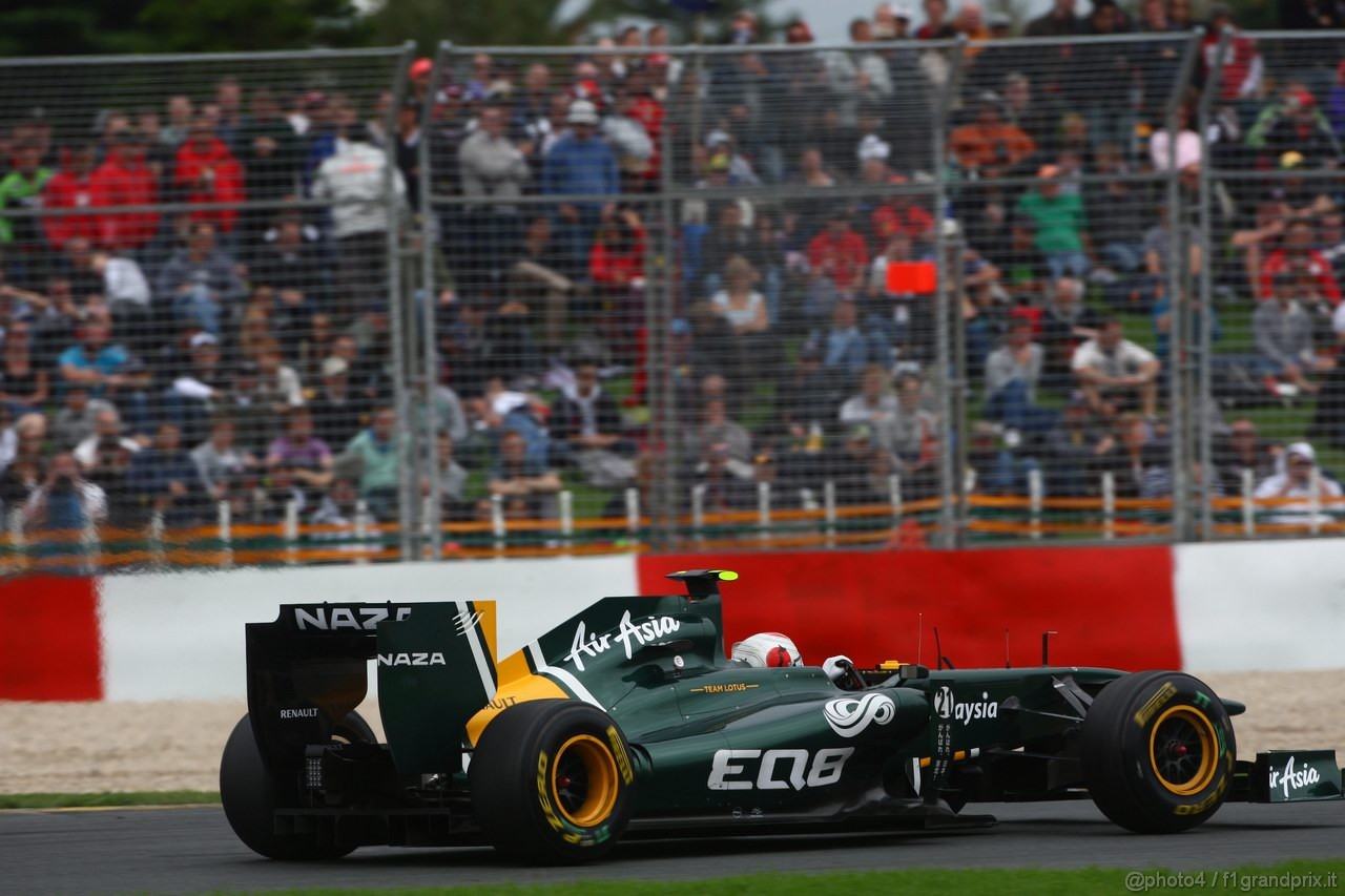 GP AUSTRALIA, 26.03.2011- Prove Libere 3, Sabato, Jarno Trulli (ITA), Team Lotus, TL11 