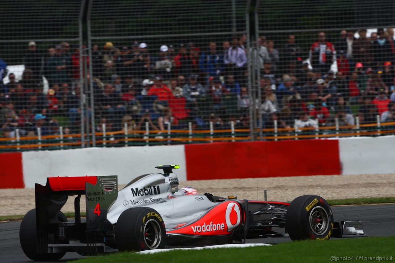 GP AUSTRALIA, 26.03.2011- Prove Libere 3, Sabato, Jenson Button (GBR), McLaren  Mercedes, MP4-26 