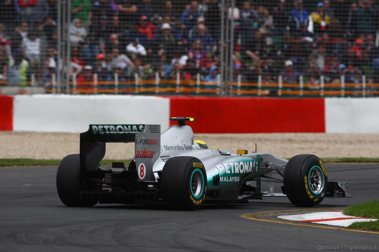 GP AUSTRALIA, 26.03.2011- Prove Libere 3, Sabato, Nico Rosberg (GER), Mercedes GP Petronas F1 Team, MGP W02 