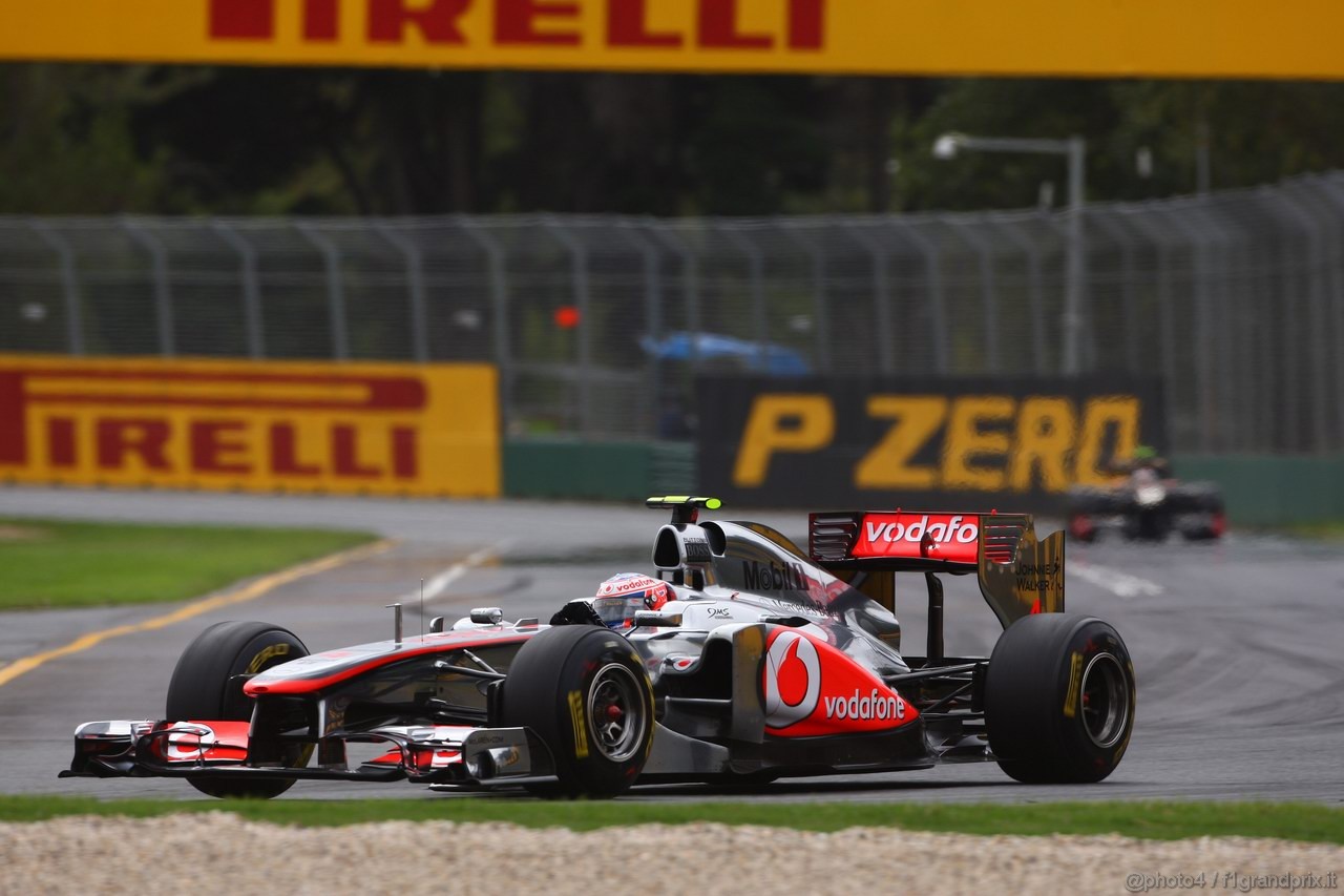 GP AUSTRALIA, 26.03.2011- Prove Libere 3, Sabato, Jenson Button (GBR), McLaren  Mercedes, MP4-26 