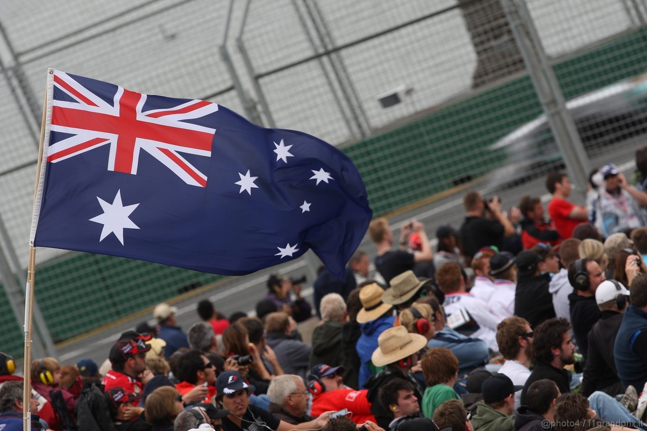GP AUSTRALIA, 26.03.2011- Prove Libere 3, Sabato, Fans