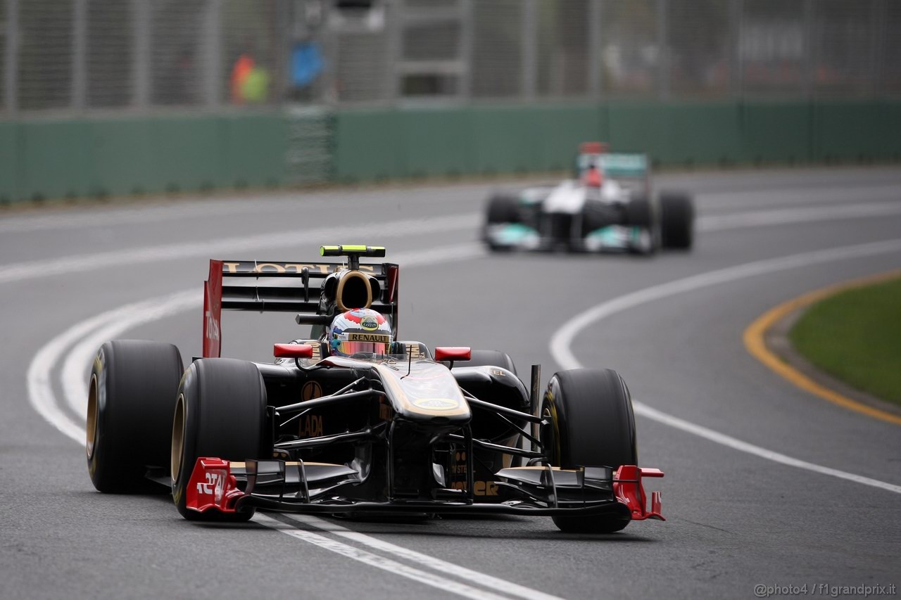 GP AUSTRALIA, 26.03.2011- Prove Libere 3, Sabato, Vitaly Petrov (RUS), Lotus Renault GP, R31 